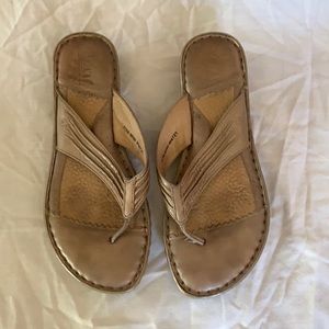 Bronze Born sandals